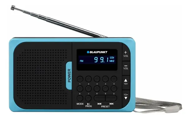 Radio Blaupunkt - PR5BL, negru/albastru