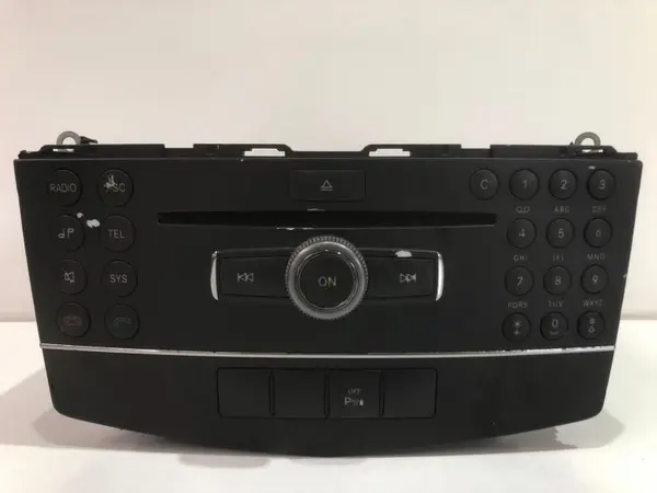 Radio cd a2048704590 Mercedes C-Class (2007-2010) [W204]