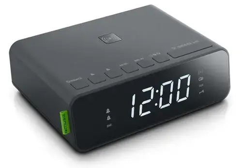 Radio Muse M-175 WI, AUX in, Alarma (Negru)