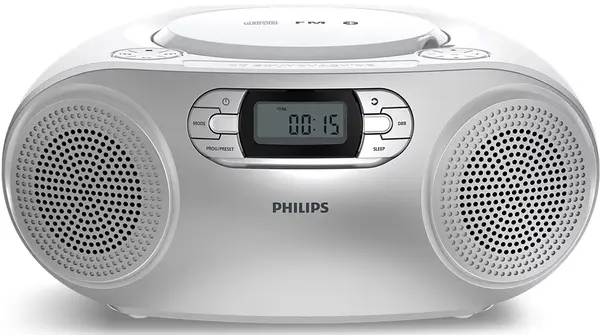 Radiocasetofon Philips – TAZ2000S/10, argintiu