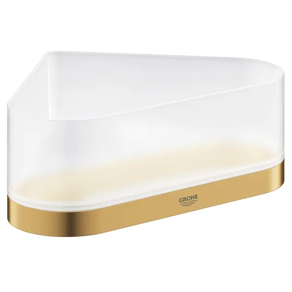 Raft de colt Grohe Selection 41038GN0, montare pe perete, fixare ascunsa, ABS/Metal, mat, Cool sunrise