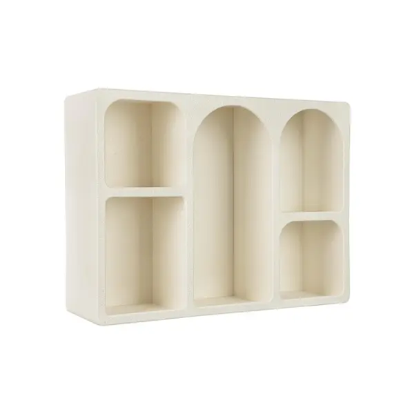 Raft de perete CREAMY 80 x 60 CM - Alb