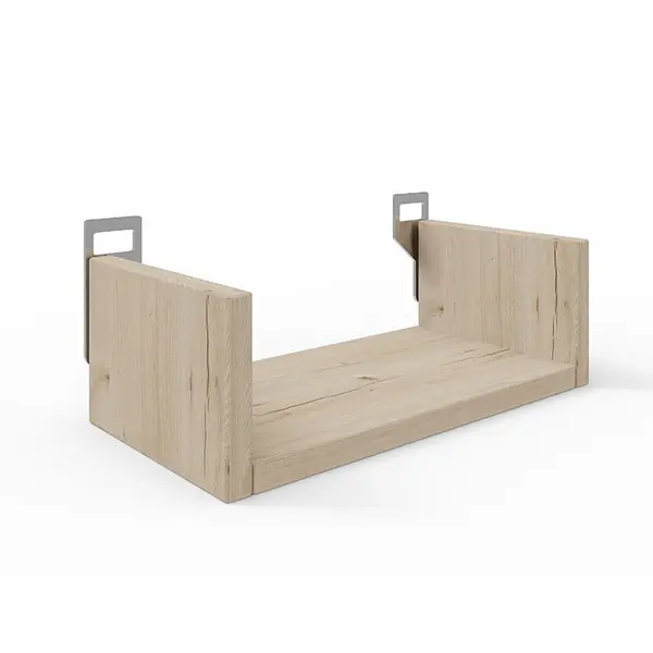 Raft de perete Derva, Pako World, Stejar, 30x15x10 cm
