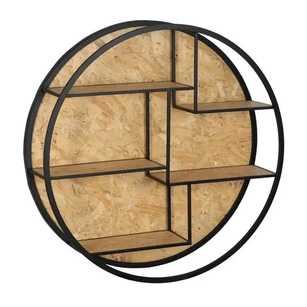 Raft de perete SCARS Ø92 CM - Lemn