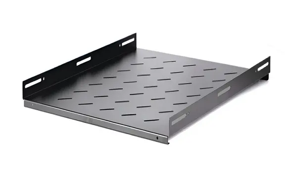 Raft fix 1U, pentru rack 19 inch, adancime 550 mm, otel SPCC, capacitate 90 kg, SAF-FIX550-RK800FLOOR