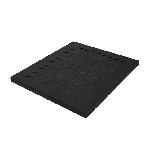 Raft fix Logilink 1U pentru rack 19″, adancime 345mm, sarcina maxima 50Kg, fixare 4 puncte, dedicat pentru cabinet cu adancime 600mm