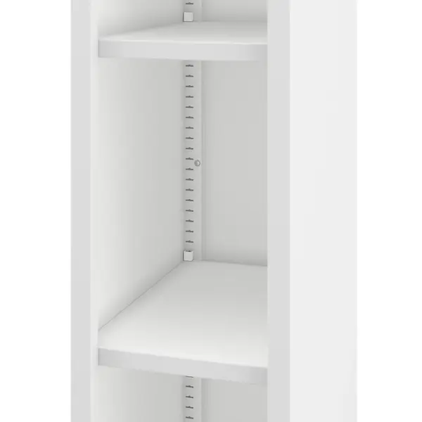 Raft metalic ingust, de arhivare pentru documente alb: TIM 250 x 1850 x 600 mm Raft metalic îngust de arhivare pentru documente, alb, 250x1850x600 mm: TIM