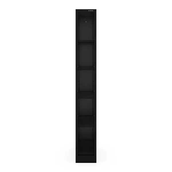 Raft metalic ingust, de arhivare pentru documente negru: TIM 250 x 1850 x 600 mm Raft metalic îngust de arhivare pentru documente, negru, 250x1850x600 mm: TIM
