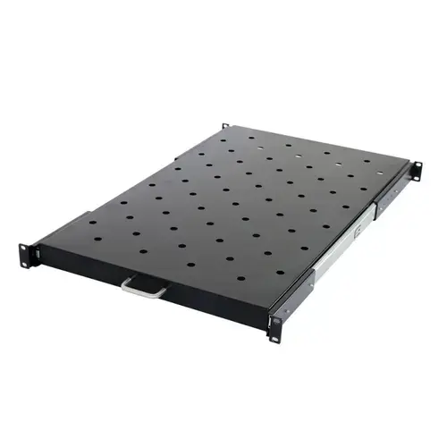 Raft mobil DATEUP RAL9004 capacitate ridicata pentru rack podea 600mm (Negru)