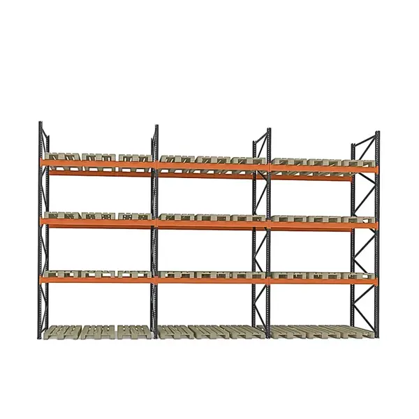 Raft pentru depozitare paleti 8460mm x Adancime 1100mm x Inaltime 4500mm, 3300kg/nivel/36 europaleti