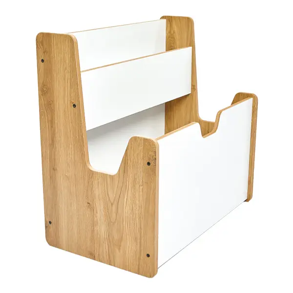 Raft pentru gru, alb Natural, 57x34x55 cm