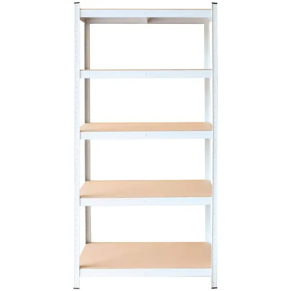 Raft Pentru Sarcini Grele din metal, material pe bază de lemn, alb