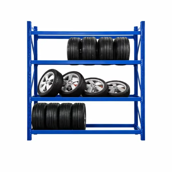 Raft profesional pentru depozitare anvelope H2500XL2000Xl600,800kg ,albastru- PRODUS RESIGILAT!