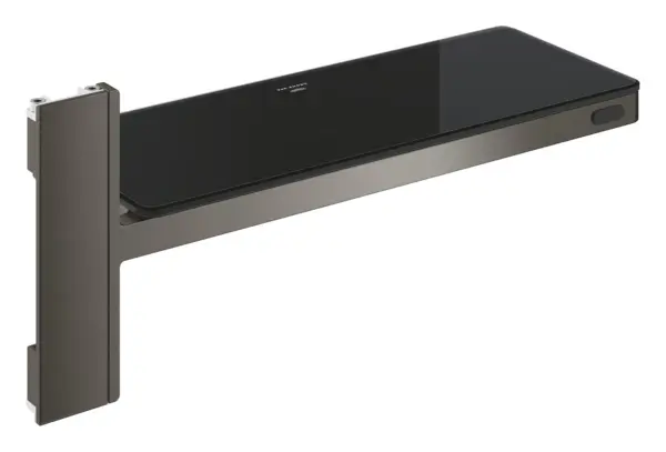 Raft sistem dus Grohe SPA Aqua Pure, 231 x 91 mm, metal/acril, mat, grafit, 101677AL00