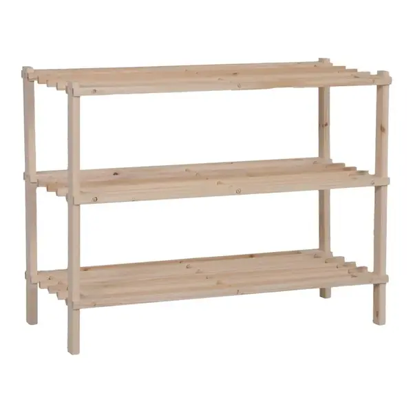 Rafturi pantofi, Steper, Natural, 64x26x48.5 cm