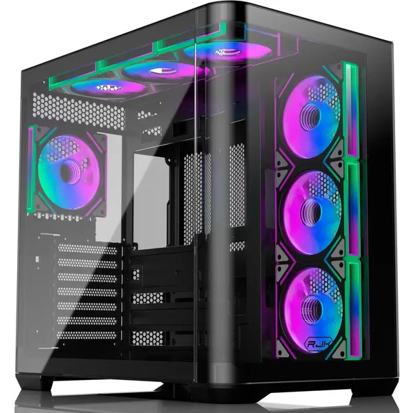 RAIJINTEK Carcasa PC, RAIJINTEK, Atreus BT7, MiddleTower, E-ATX, Negru