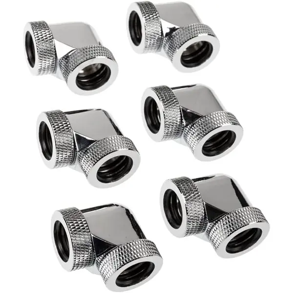 RAIJINTEK Fiting RAIJINTEK Pelias silver - D160906, 90 grade, G 1/4, tuburi 16mm