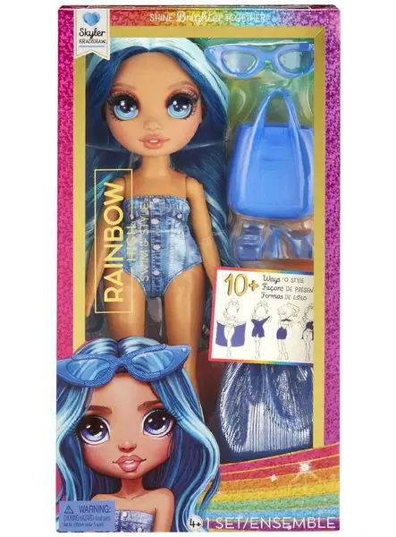 Rainbow High Swim Fashion Doll Skyler
