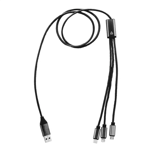 Ralong cablu USB - negru