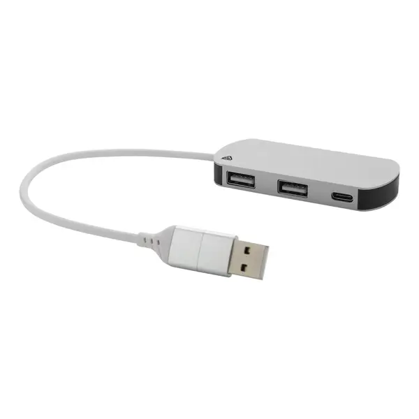 Raluhub Port USB - argintiu