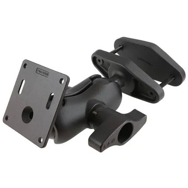 RAM MOUNTS RAM® 4 Square Post Clamp Mount cu placa VESA de 75x75mm