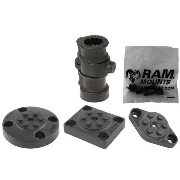 RAM MOUNTS RAM® Adapt-A-Post™ cu accesorii de gaurire RAM® Pin-Lock™