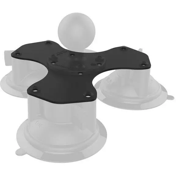 RAM MOUNTS RAM® Adaptor pentru placa cu trei ventuze