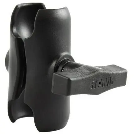 RAM MOUNTS RAM® Brat compozit cu soclu dublu - Dimensiune C scurt