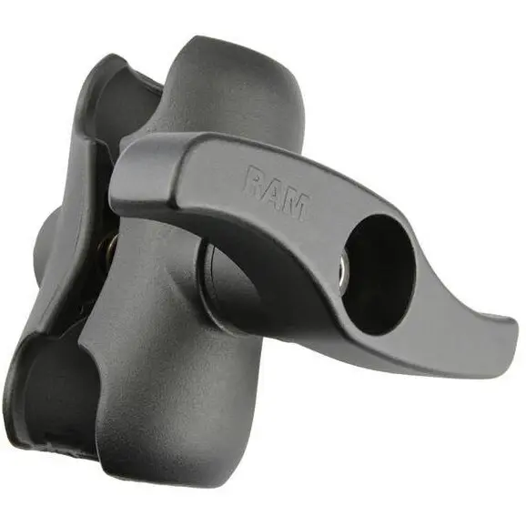 RAM MOUNTS RAM® Brat cu doua prize cu buton mare - Dimensiune D scurt