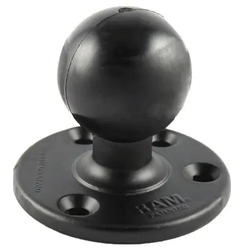 RAM MOUNTS RAM® Large Round Plate with Ball - D Size