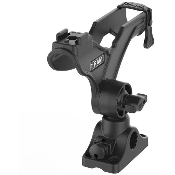 RAM MOUNTS RAM ROD® JR Suport pentru tija de pescuit cu baza de suprafata Bulkhead/Flat