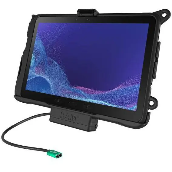 RAM MOUNTS RAM® USB-C Powered Dock pentru Samsung Tab Active4 Pro si Tab Active Pro