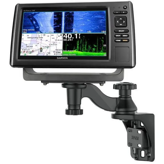 RAM MOUNTS RAM® Vertical 6 Swing Arm Mount for Fishfinders & Plotters