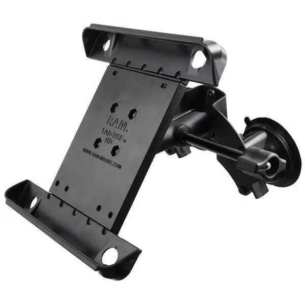 RAM MOUNTS Suport de aspiratie RAM® Tab-Tite™ pentru iPad Gen 1-4 - Buton de retentie extensibil