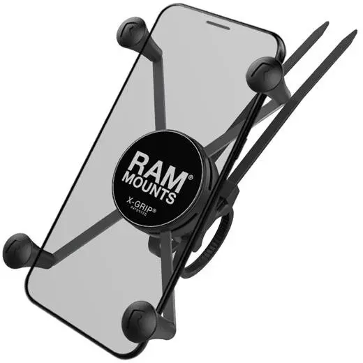 RAM MOUNTS Suport mare pentru telefon RAM® X-Grip® cu baza de bicicleta RAM® EZ-On/Off™