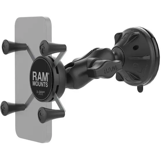RAM MOUNTS Suport pentru telefon RAM® X-Grip® cu ventuza cu profil redus Twist-Lock™