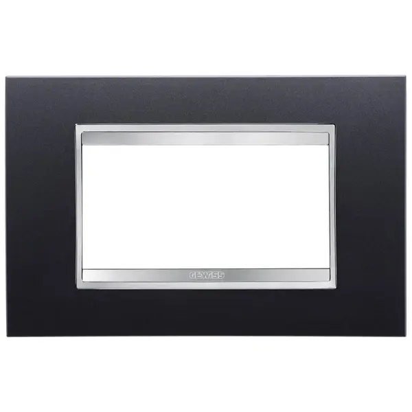 Rama 4 module Gewiss Chorus Lux GW16204VA, ardezie