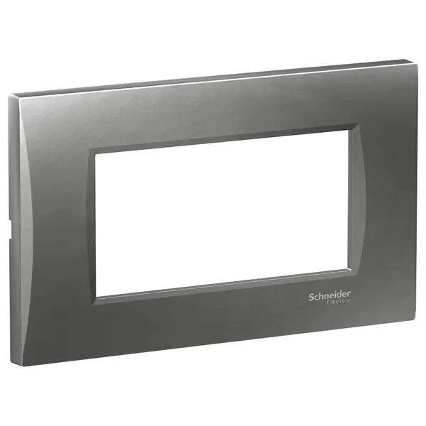 Rama curbata 4M Schneider Easy Styl LMR7364006, gri fumuriu