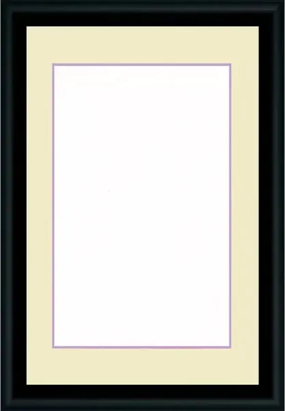 Rama exterioară MagicArt - PVC, negru, 40 х 50 cm