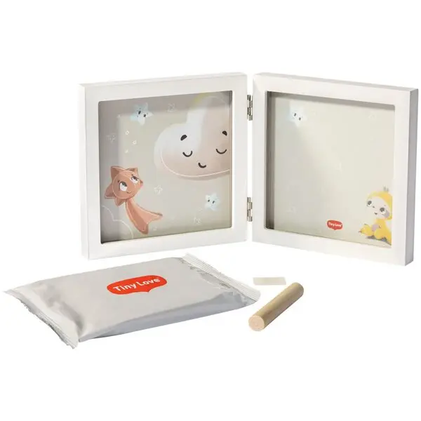 Rama foto cu amprenta bebelus Tiny Love White