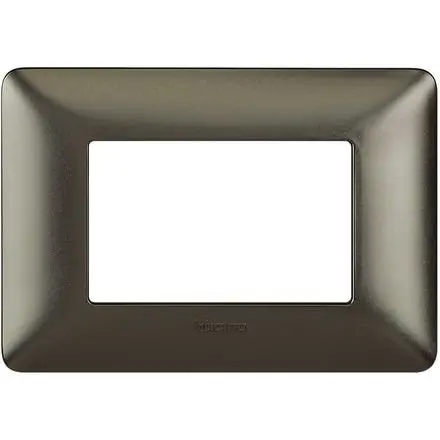 Rama ornament 3M negru nichel Matix Bticino AM4803GNN