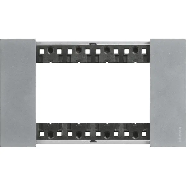 Rama ornament 4 module Bticino Living Now KA4804NW, moon