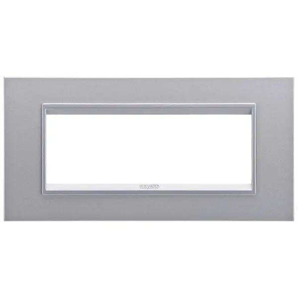 Rama ornament 6 module Gewiss Chorus Lux GW16206YT, titan