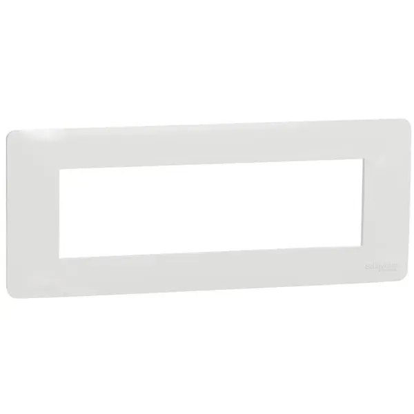 Rama ornament 7M Schneider Noua Unica NU210718, alb