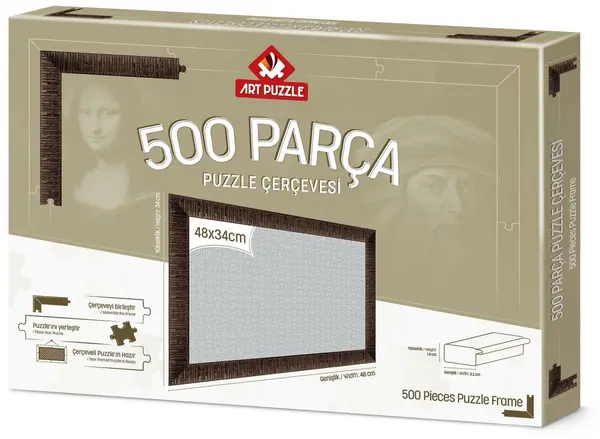 Rama pentru puzzle Art Puzzle - Maro, pentru 500 piese