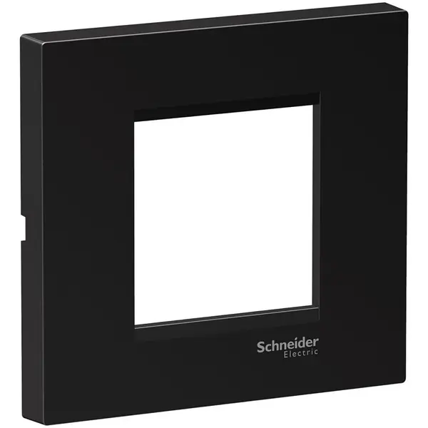Rama plata 2 module Schneider Easy Styl LMR7262005, negru metalic