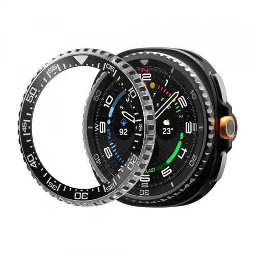 Rama Protectie Spigen ACS11617 Tune Diver pentru Samsung Galaxy Watch Ultra2, Neagra