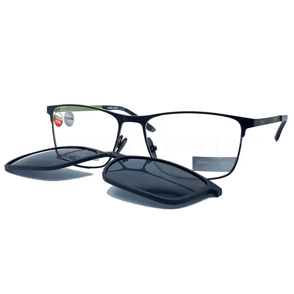 Rame de ochelari clip on Solano CL10237 A - Default Title