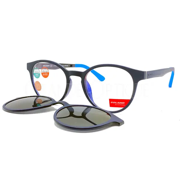Rame de ochelari clip on Solano CL50048 D - Default Title