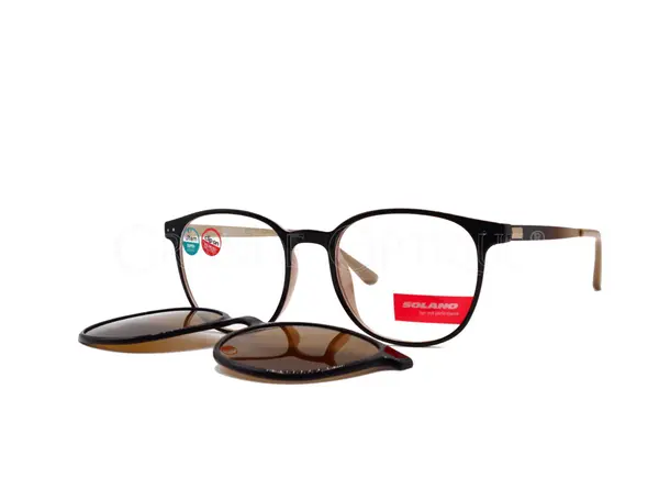 Rame de ochelari clip-on Solano CL90164B - Default Title